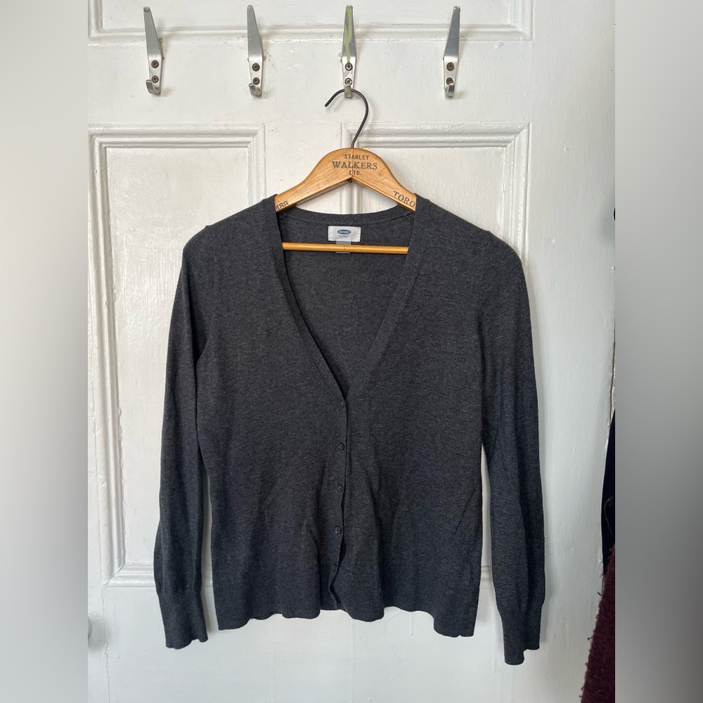Dark Grey Size M Cardigan